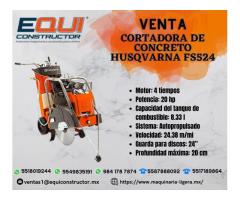 Venta cortadora de concreto FS524 en San Luis Potosí