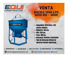 Venta de Bacha 1528 Lts MOD BH - 2000.