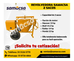 concretera equipo Samacsa de 2 sacos