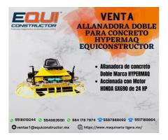 Venta de Allanadora Doble para Concreto Hypermaq EquiConstructor.