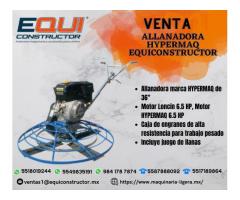 Venta Allanadora Hypermaq Equiconstructor en Puebla