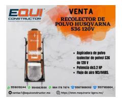 Venta de Recolector de Polvo Husqvarna S36 120V.