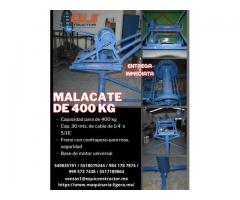 MALACATE DE 400KG EQUI