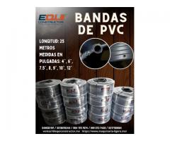 -BANDAS DE PVC.