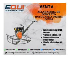 Venta de Allanadora de Concreto Husqvarna 600mm BG244.