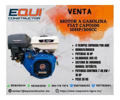 Venta Motor a Gasolina Fiat CAPO100 en Chiapas