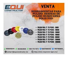 Venta de Herramientas para Pulido: Resinas de Pulido Husqvarna Polis Pad.