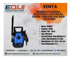 Venta de Hidrolavadora Eléctrica Hyundai 1200W 1400 PSI/100 BAR - HYP1400.