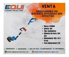 Venta de Orilladora de Batería Hyundai 20V - HYCGT20.