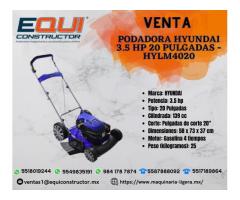 PODADORA HYUNDAI 3.5 HP 20 PULGADAS-HYLM 4020