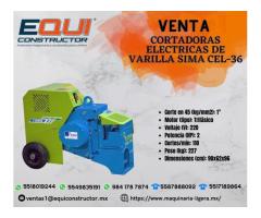 Venta de Cortadoras Eléctricas de Varilla SIMA CEL-36.