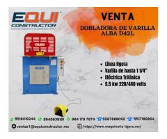 Venta de Dobladora de Varilla ALBA D42L.