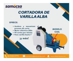 Samacsa Cortadora marca alba para varilla hasta 1 1/2"