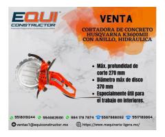 Venta Cortadora de Concreto Husqvarna K3600MII en Aguascalientes