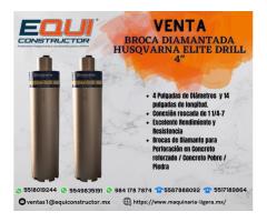 BROCA DIAMANTADA HUSQVARNA ELITE DRILL 4¨