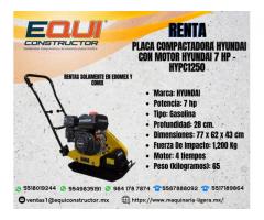 RENTA PLACA COMPACTADORA HYPC1250