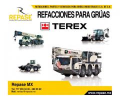 VENTA DE REFACCIONES PARA GRÚAS TEREX