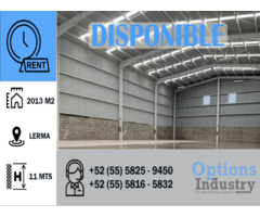 Renta bodega industrial en Lerma