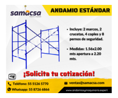 Andamio de la marca samacsa modelo Tubular Estándar