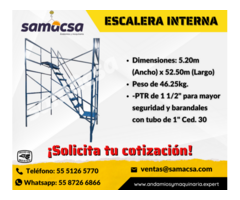 Escalera Interna de la marca samacsa modelo Para Andamio