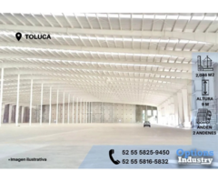 Disponibilidad inmediata de alquiler de almacenes en Toluca