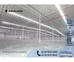 Increíble nave industrial en alquiler en Nuevo León