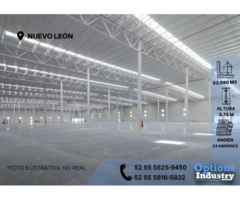 Asombrosa nave industrial en Nuevo León para renta