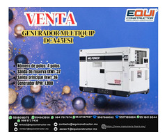 Generador Multiquip DCA45ESI