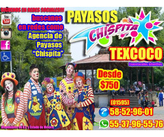 RUTINAS REGALOS PAYASOS SHOW EN TEXCOCO