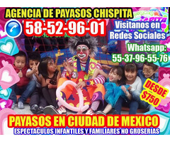 SORPRESAS DIVERSION PAYASOS SHOW ALCALDIA CUAUHTEMOC