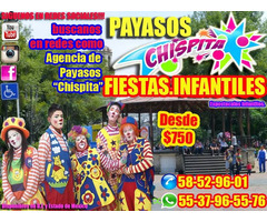 SORPRESAS DIVERSION PAYASOS SHOW ALCALDIA XOCHIMILCO