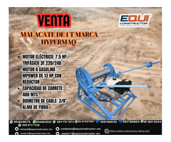 Malacate de 1 T HYPERMAQ