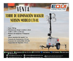 Venta Torre de iluminación wacker neuson modelo LTV4L