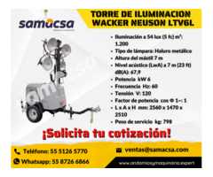 Torre de Iluminación Wacker MODELO LTT4