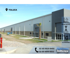 Alquila increíble nave industrial en Toluca