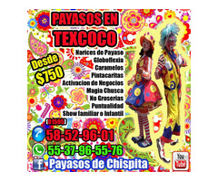 RUTINAS REGALOS DIVERSION PAYASOS EN TEXCOCO