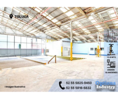 Nave industrial en Toluca en arriendo