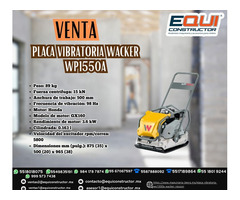 Placa vibratoria wacker WPI550A