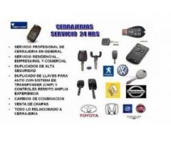 cerrajeria automotriz monterrey 24 horas