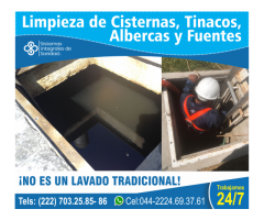 Limpieza de cisternas y tinacos en Puebla