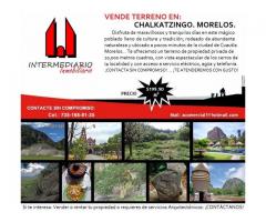 Terreno en Chalkatzingo Morelos