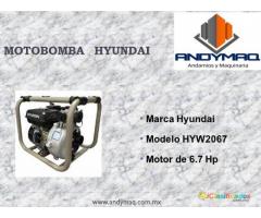 MOTOBOMBA DE 2 PULGADAS MARCA HYUNDAI