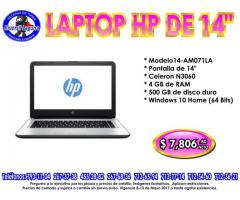 LAPTOP HP 14-AM071LA
