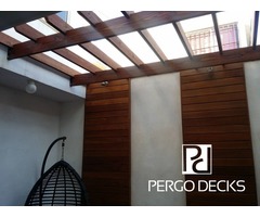 PERGOLAS DE MADERA Y METAL