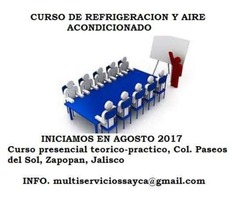 Curso aire acondicionado y refrigeracion comercial