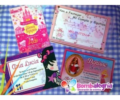 INVITACIONES PARA FIESTAS. Culiacán.