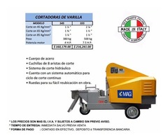 Venta de Cortadora de Varilla