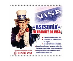 Asesoria y Tramites de Visa Americana