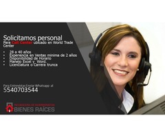 Solicitamos Personal