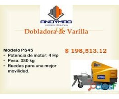 VENTA Y RENTA DE DOBLADORA DE VARILLA